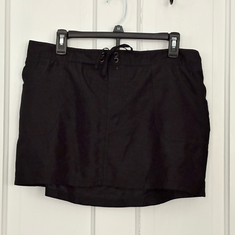 Merona Black Elastic Waist Skirt